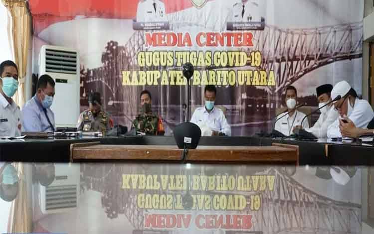 Wakil Bupati Barito Utara Hadiri Launching Gerakan Cinta Zakat Secara Virtual