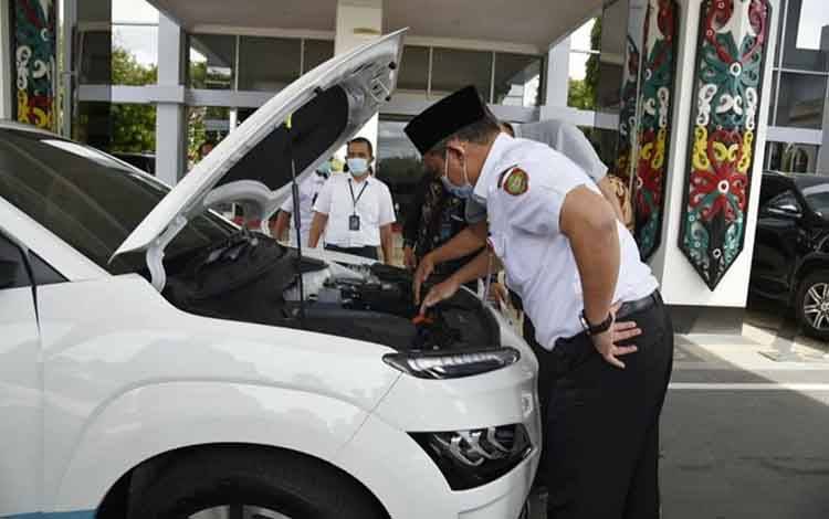 Setelah Test Drive Mobil Listrik PLN, Ini Kata Sekda Kalteng