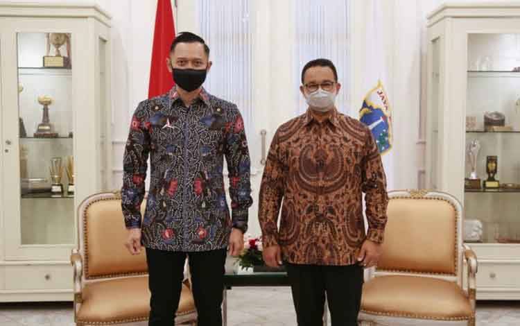 AHY Bantah Pertemuan dengan Anies Bahas Pilpres 2024