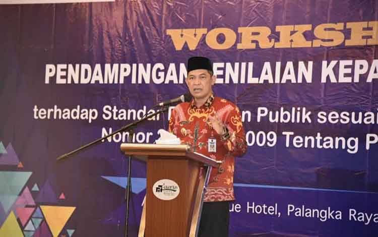 Sekda Kalteng, Fahrizal Fitri.