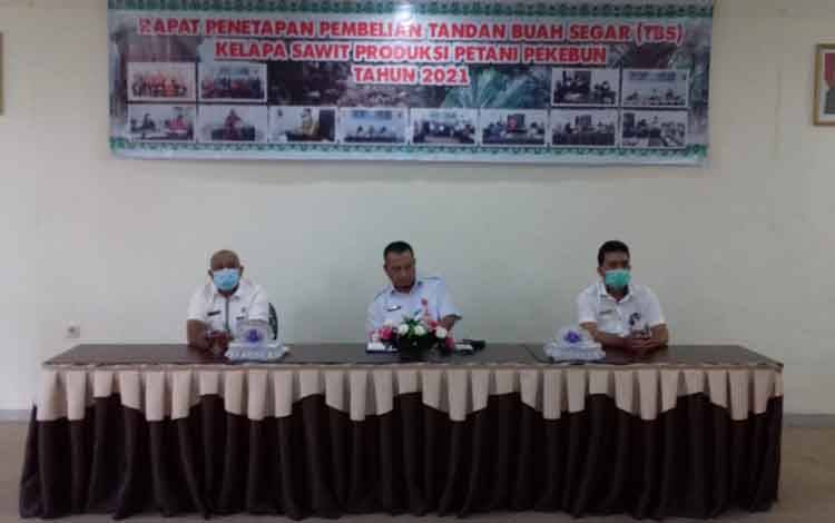 Sepakat, Harga TBS Umur 10-20 Tahun di Kalteng Naik Rp. 26,94/Kg