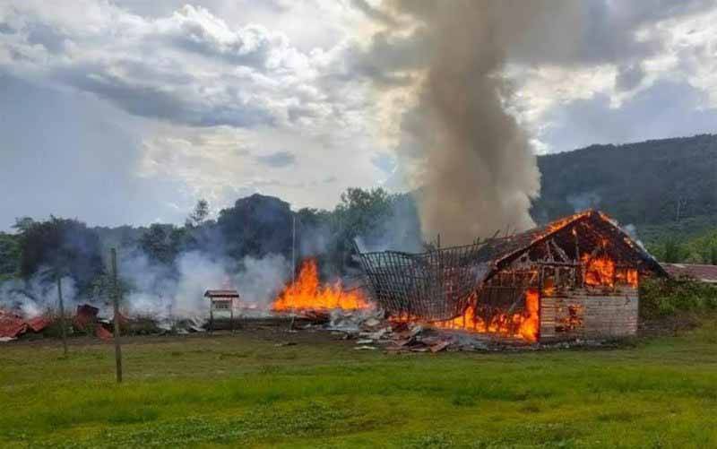 Sekolah dan Rumah Warga di Pedalaman Terbakar, ini Respon Bupati Murung Raya