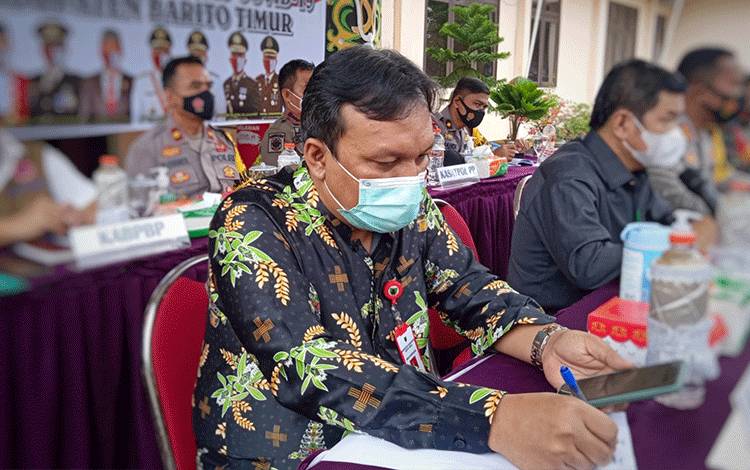 Satu Pasien Covid-19 Barito Timur Meninggal Dunia