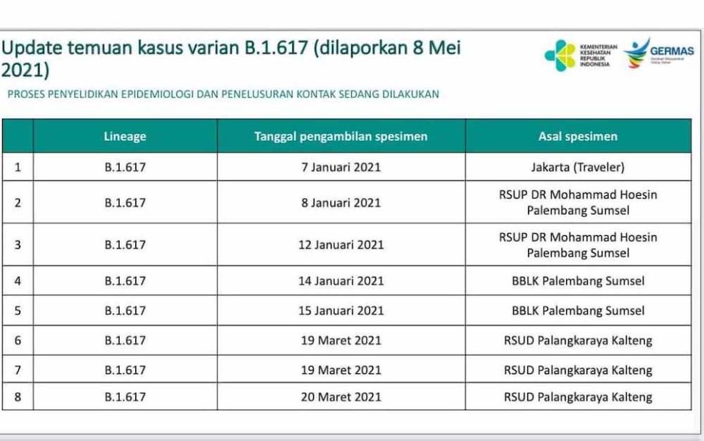Viral Informasi Varian Baru Virus Corona Muncul di Kalteng, ini Kata Kepala Dinas Kesehatan