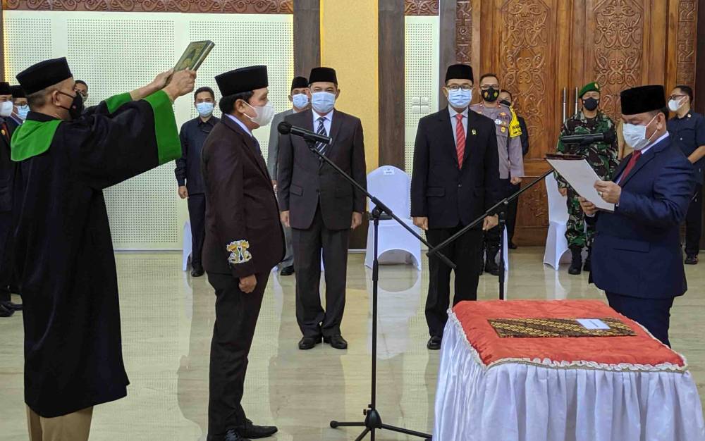 Fajrurrahman Resmi Dilantik Sebagai Pj Sekda Kotim