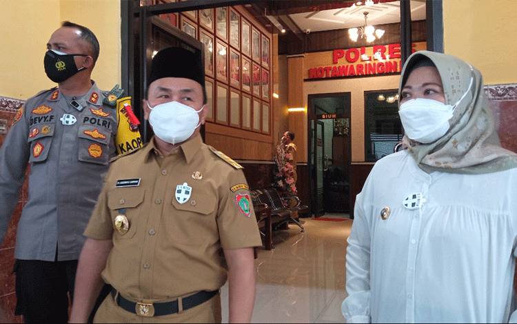 Gubernur Kalteng Kunjungi Mapolres Kobar, Ini Yang Dibahas Bersama Forkopimda