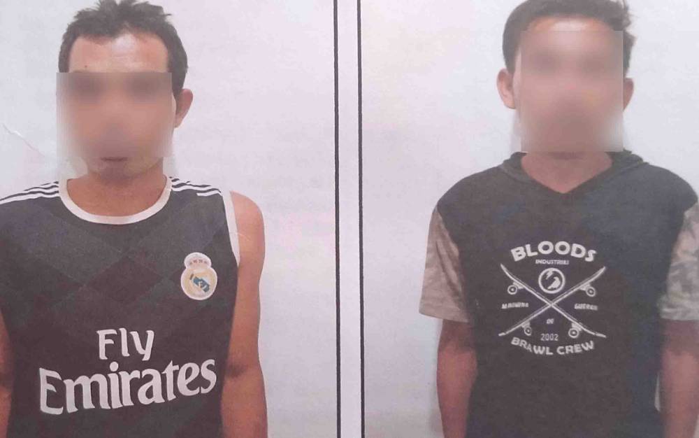 Tetap Saja Ketahuan, 2 Pria Ini Curi Sawit Perusahaan Melewati Kebun Karet Masyarakat