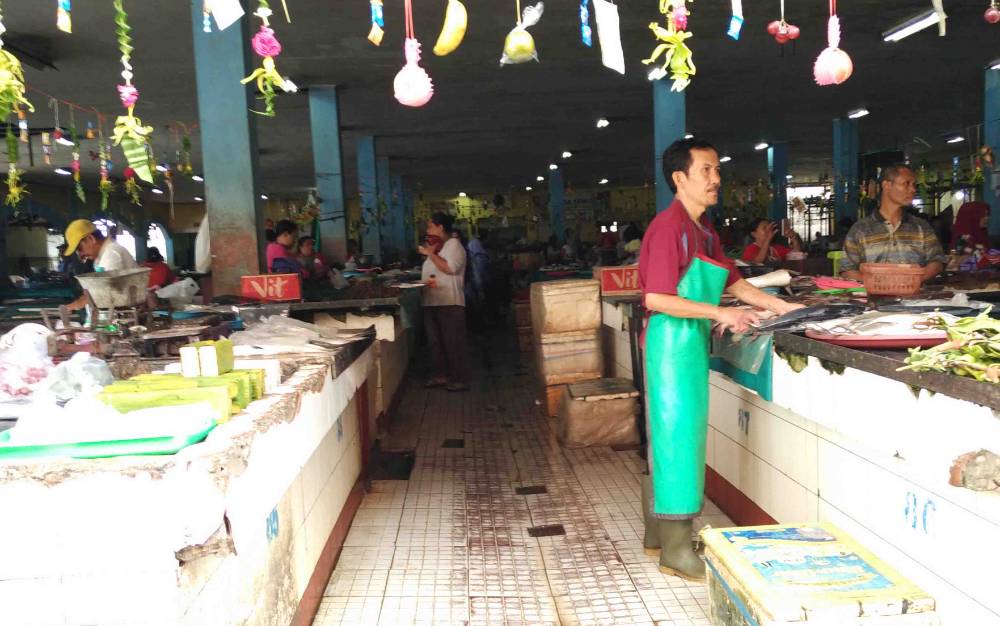 Pemkab Kotim akan Perbaiki Pasar Ikan Mentaya PPM Sampit
