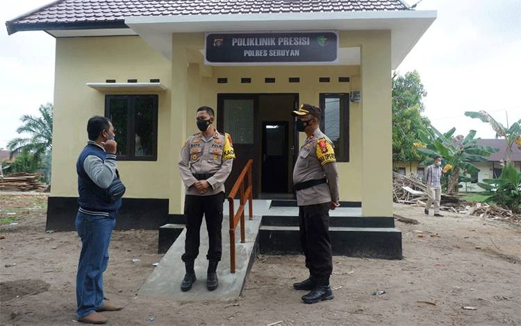 Pengoperasian Klinik Presisi Polres Seruyan Tunggu Izin Pelayanan