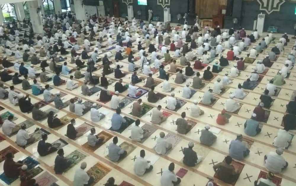 Pulang Pisau Berbolehkan Salat Idul Adha di Masjid, ini Syaratnya