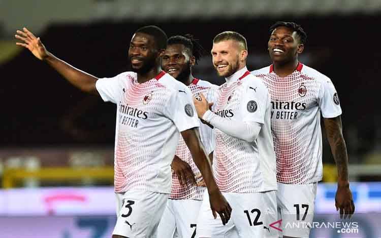 Gulung Torino 7-0, AC Milan Perkuat Peluang 4 Besar