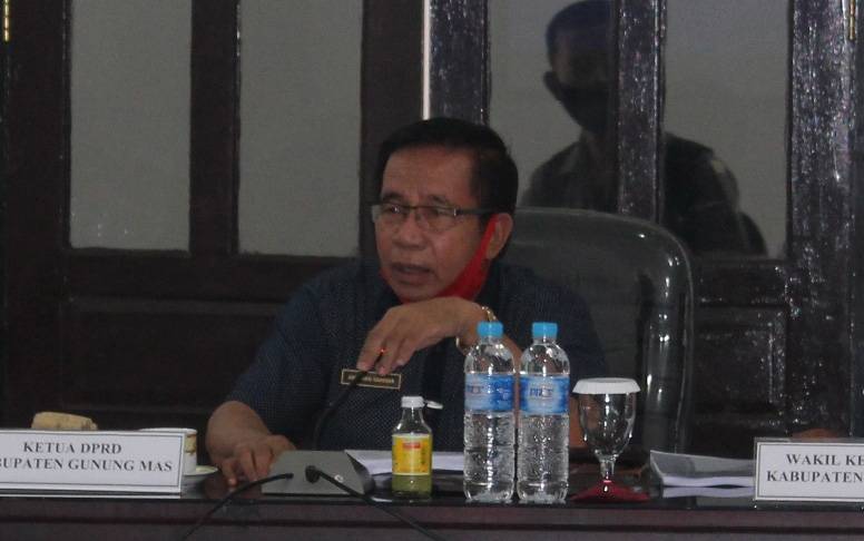 DPRD Kabupaten Gunung Mas Jadwalkan Rapat Paripurna Dalam 3 Hari, ini Agendanya
