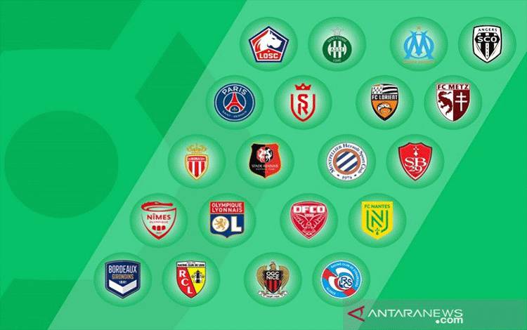 Ilustrasi jadwal pertandingan pekan ke-37 Liga Prancis yang akan dimainkan serempak pada Senin (17/5/2021) dini hari WIB. (ANTARA/Gilang Galiartha)