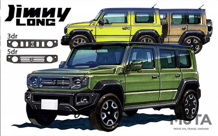 Suzuki Jimny Long Seperti Mercy G-Class Hadir 2022