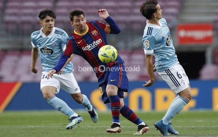 Ditaklukkan Celta Vigo, Barcelona Tersingkir dari Perburuan Gelar