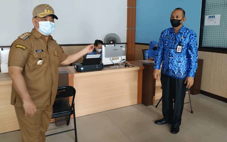 Bupati Kotim Sidak Kinerja ASN di Hari Pertama Masuk Kerja Usai Libur Lebaran
