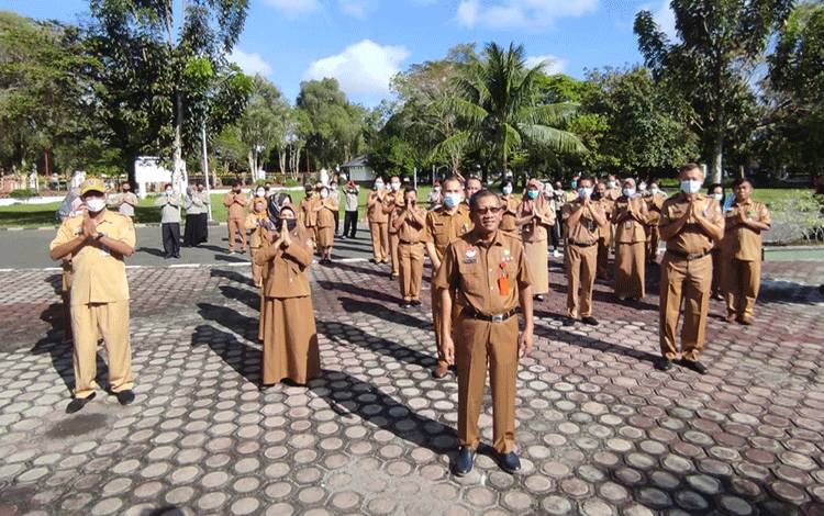 BKD Kalteng Gelar Apel Silaturahmi Idul Fitri 1442 Hijriyah