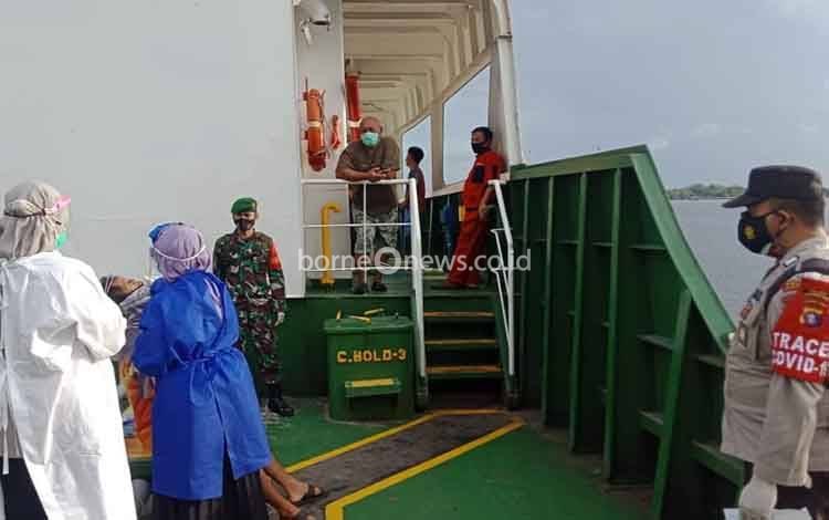 Nahkoda Kapal Tirta Samudara XXXVIII Positif Covid-19, 9 Kru Dilakukan Rapid Antigen di Atas Kapal