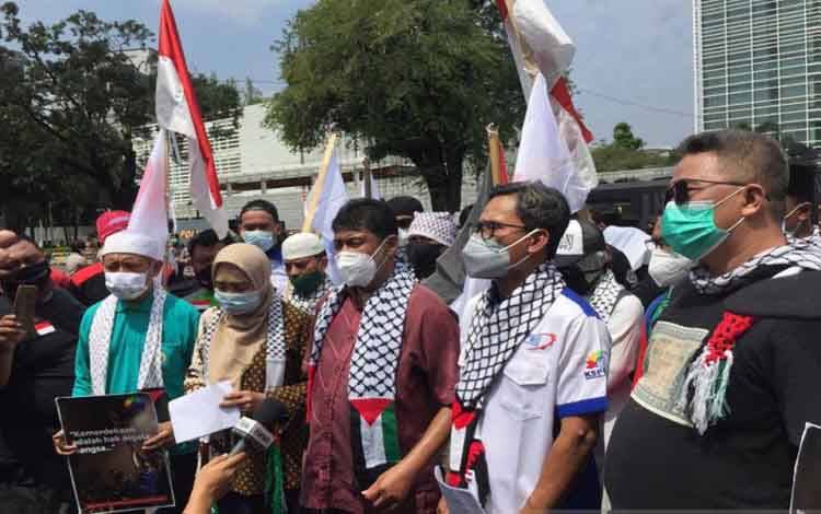 KSPI Serukan Joe Biden Hentikan Agresi Militer ke Palestina