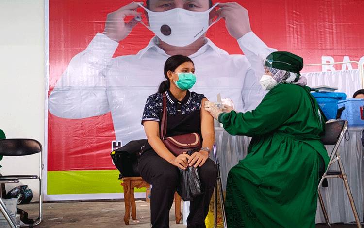 Gubernur Sampaikan Kendala Vaksinasi di Kalteng