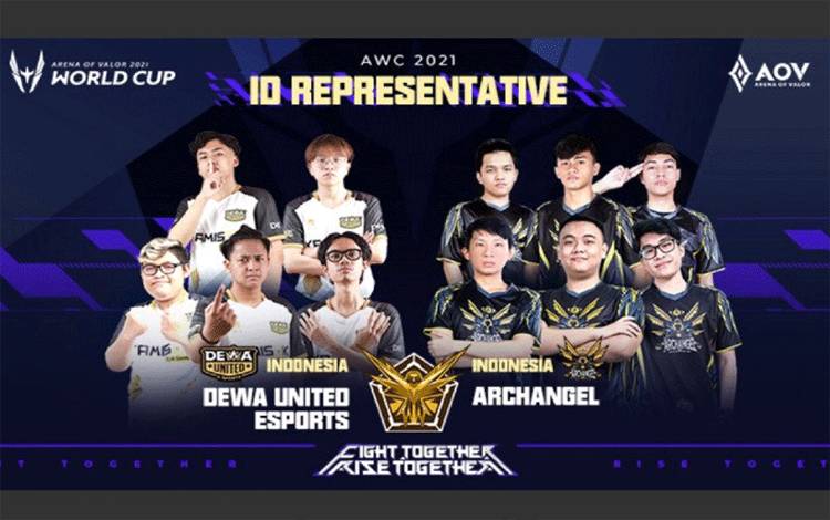Archangel, Dewa United Esports Wakili Indonesia dalam AOV World Cup