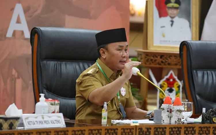 Gubernur Kalteng Sebut Capaian Vaksinasi Lansia Masih Sangat Rendah