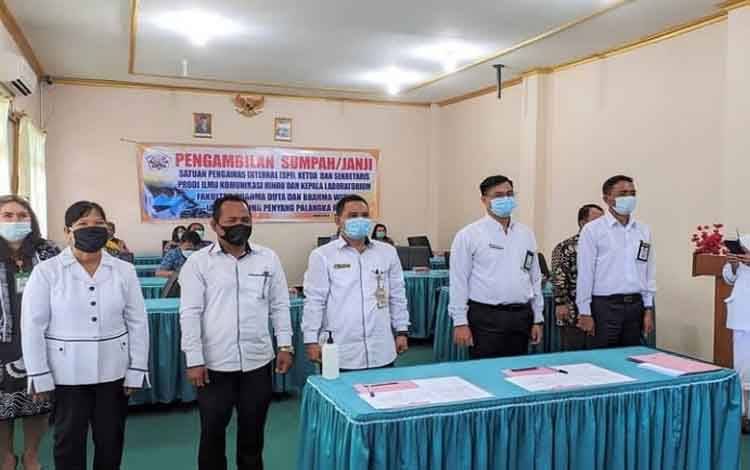 5 Penjabat IAHN-TP Palangka Raya Dilantik