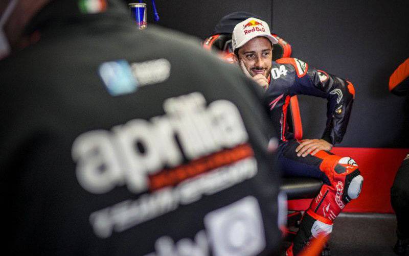 Aprilia Teruskan Kolaborasi dengan Dovizioso untuk Tes Privat Misano