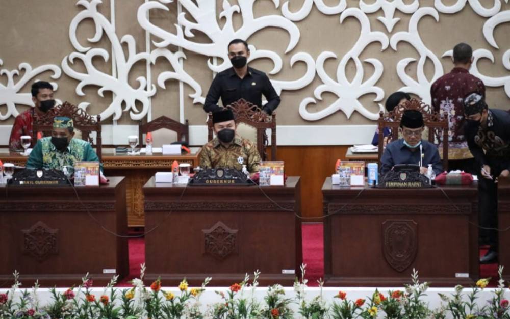 Pemprov Kalteng Terima Keputusan DPRD terkait LKPj Gubernur Tahun 2020