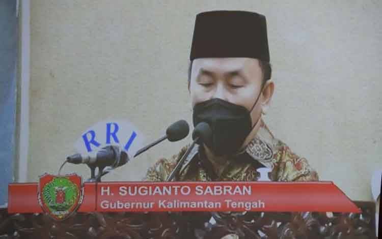 Gubernur Kalteng: Penyampaian Rekomendasi LKPj 2020 sebagai Acuan Sistem Pemerintahan