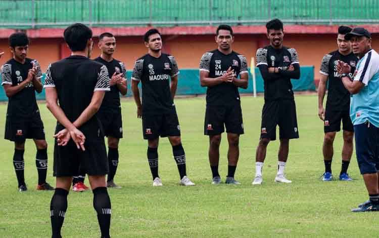Madura United Belum Ubah Komposisi Pemain