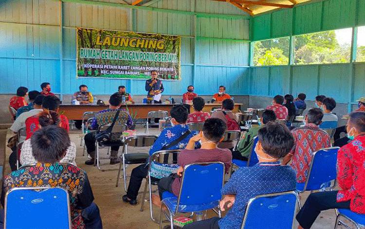 Kehadiran Rumah Getah Disambut Gembira Warga Sungai Babuat