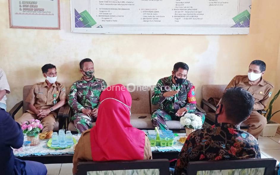 Danramil Teweh Tengah Hadiri Rapat Pembentukan KKM Kecamatan Teweh Baru