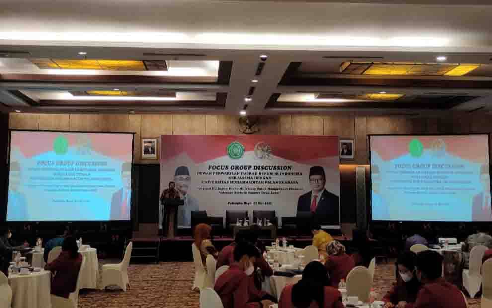 DPD RI Gelar FGD Undang Undang BUMDes