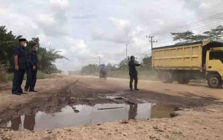 Lingkar Selatan Rusak Lagi, DPRD Kotim Pertanyakan Soal Bantuan Perusahaan