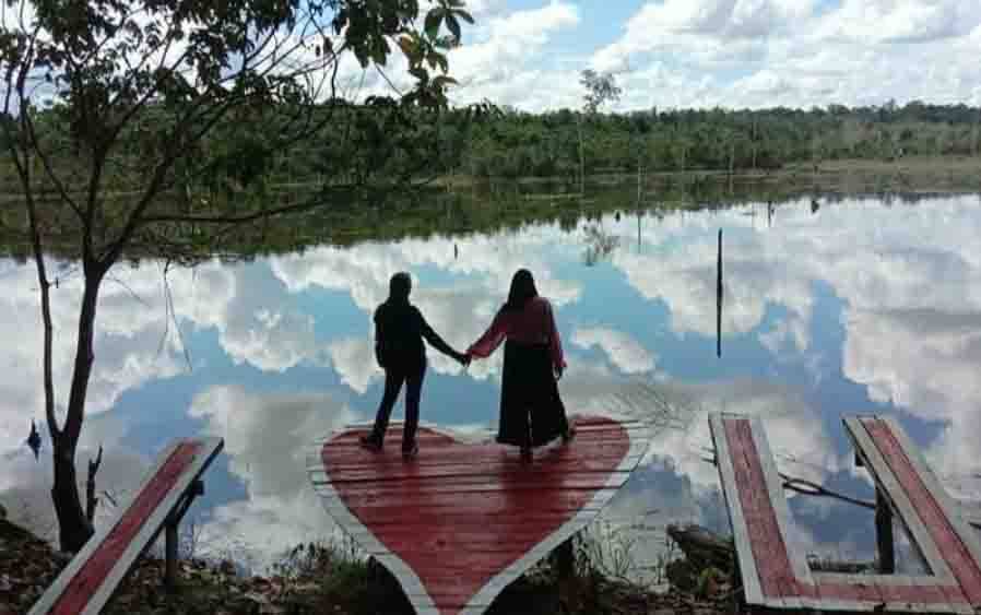 Wisata Alam Kampung Raja Mandak Miliki Spot Instagramable Menarik