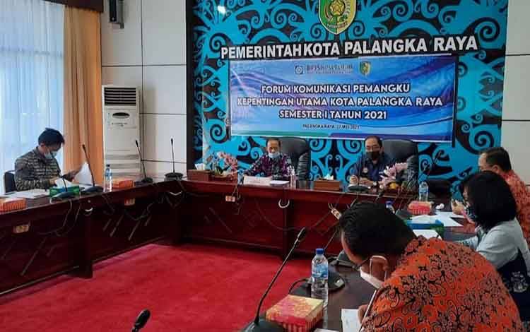 Pemko Palangka Raya Rapat Persiapan Pemerataan JKN-KIS