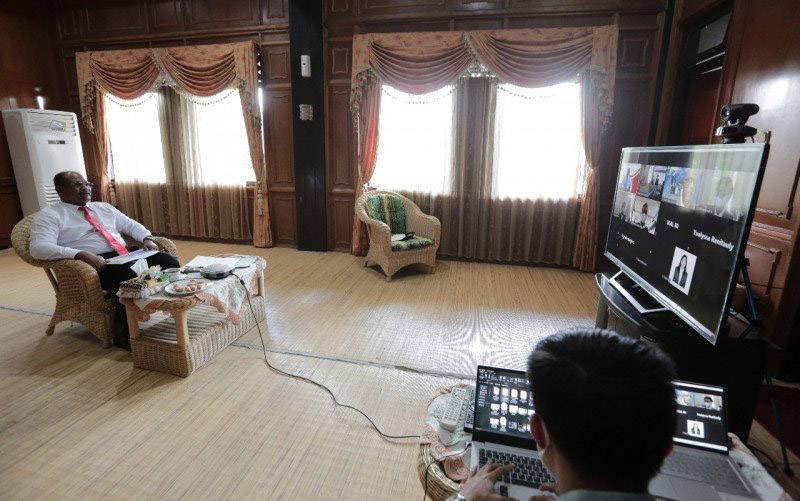 Pj Gubernur Kalsel Usulkan Penghapusan Penetapan Status Zona Covid-19
