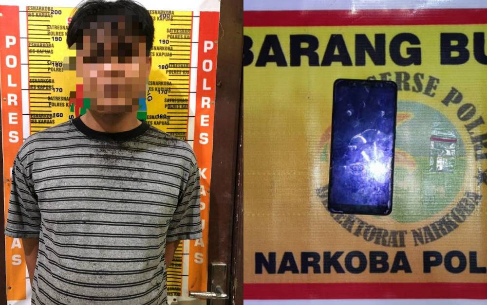 Pria ini Ditangkap Polisi di Kapuas Gara-gara Miliki Sabu