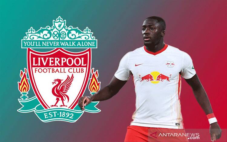 Liverpool mengumumkan transfer bek Ibrahima Konate dari RB Leipzig. (ANTARA/Gilang Galiartha)