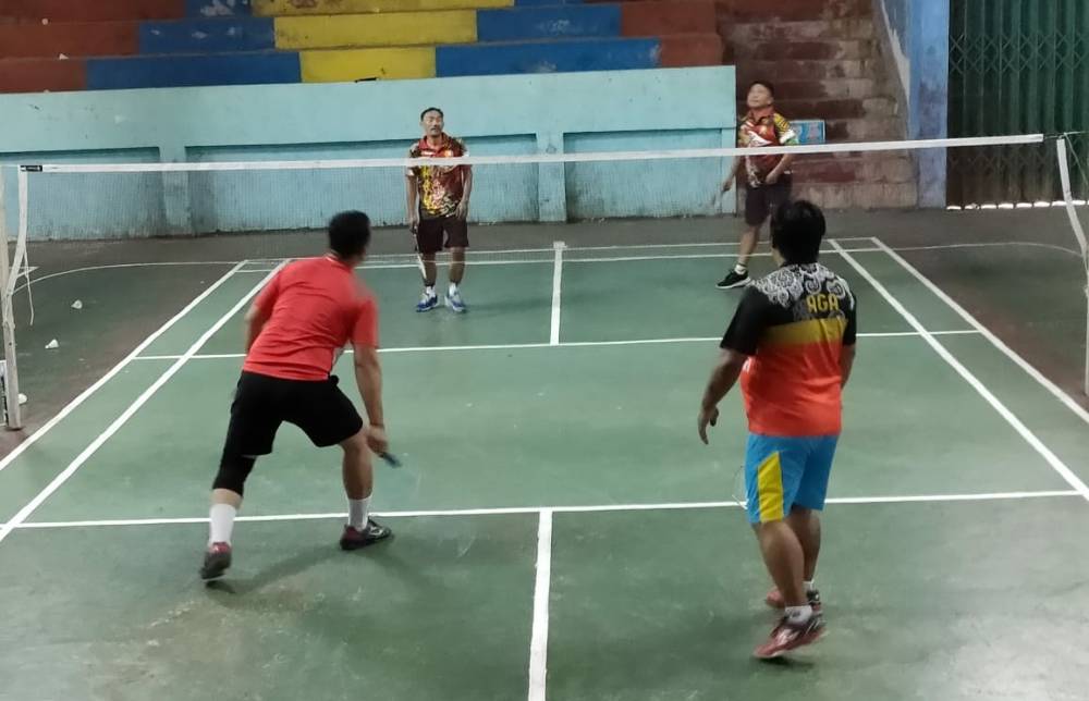 Jaga Imunitas, Dandim dan Kapolres Lamandau Olahraga Bersama