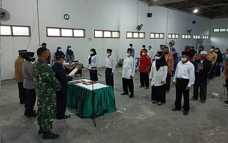 Resmi Dilantik, BPD Desa Natai Raya Diharapkan Mampu Bekerja Maksimal