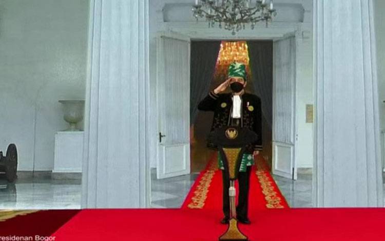 Presiden Jokowi Pimpin Upacara Peringatan Hari Lahir Pancasila