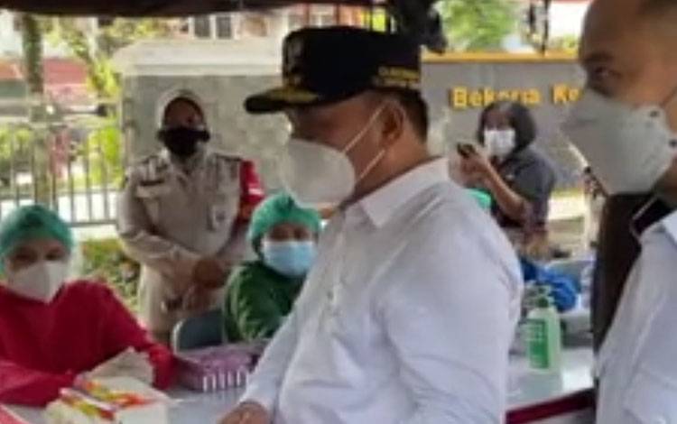 Gubernur Kalteng Minta Pelaksanaan Vaksinasi Covid-19 Jangan Lelet