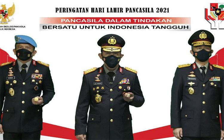 Kapolri: Bersatu Melawan COVID-19 Refleksi Hari Lahir Pancasila
