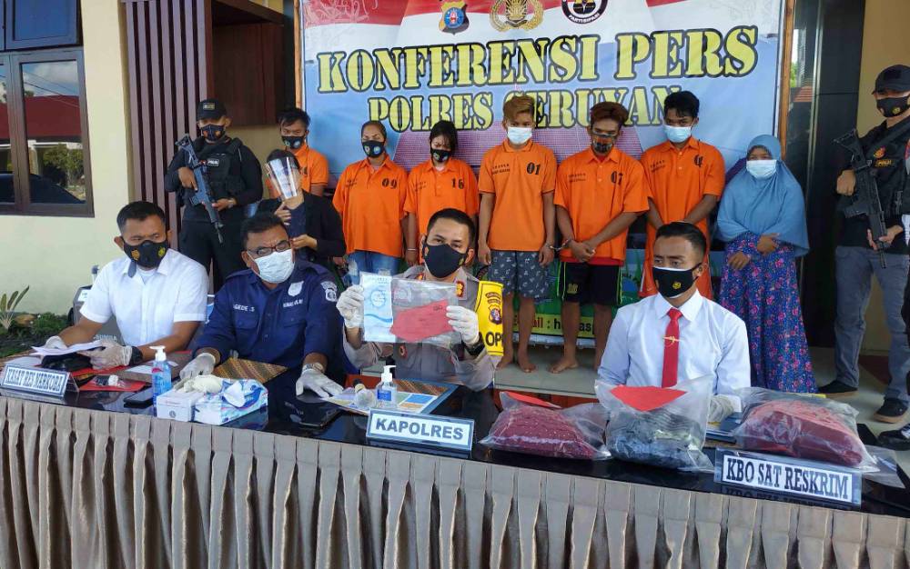 Larangan Polisi Tidak Dihiraukan, Pemilik Hajatan Pesta Nikahan di Seruyan Diamankan