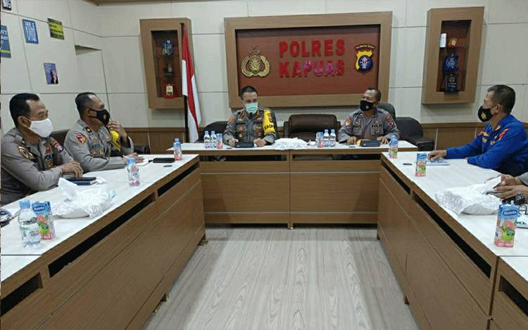 Kapolres Kapuas Pimpin Rapat Persiapan Penilaian Zona Integritas