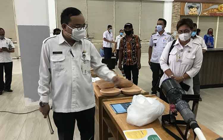 Peserta Lomba Inovasi Pengembangan dan Penerapan TTG Kapuas Tampilkan Karya