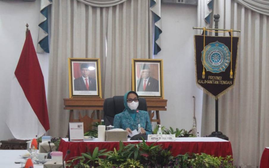 Ketua TP PKK Kalteng Minta Protokol Kesehatan Dijadikan Kebiasaan