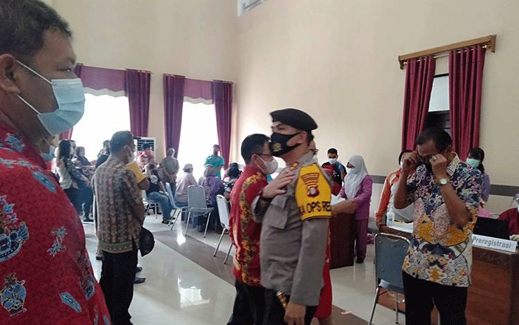 Lebih dari 300 Personel Polres Katingan Telah Jalani Vaksinasi Covid-19